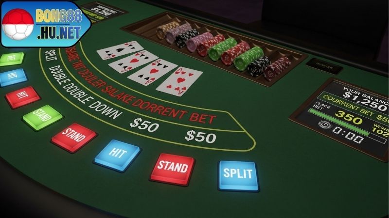 Blackjack BONG88 – Khám Phá Bí Quyết Chiến Thắng 5 Hướng dẫn chơi Blackjack BONG88 cơ bản