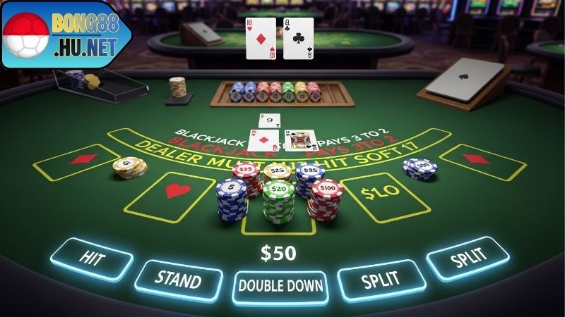 Blackjack BONG88 – Khám Phá Bí Quyết Chiến Thắng 6 Xì Dách BONG88 và các chiến thuật hiệu quả