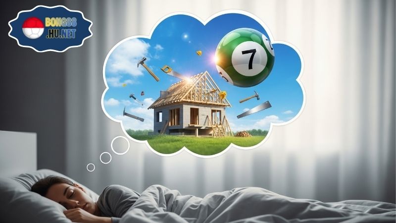 Giải mã giấc mơ xây nhà đánh xổ số con gì?