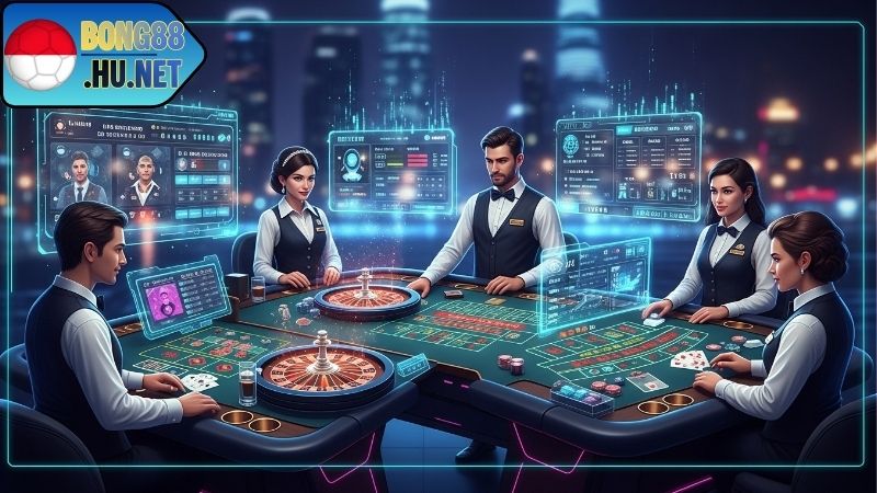 Live Casino BONG88 – Trải Nghiệm Casino Trực Tiếp Đỉnh Cao 7 Baccarat live và livestream casino BONG88