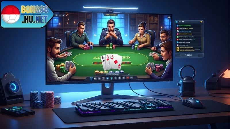 Khám phá Poker online BONG88 hấp dẫn