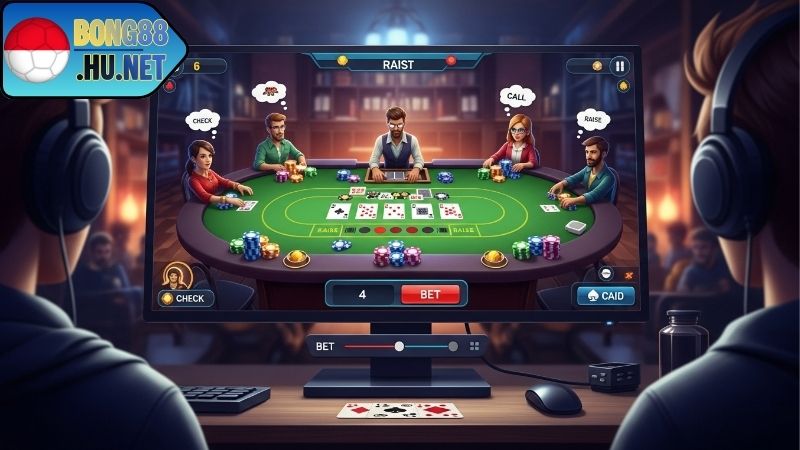 Chơi Poker BONG88 – Trải nghiệm cược thú vị