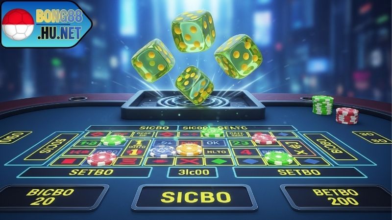 Khám phá cách chơi Tài Xỉu Sicbo BONG88 dễ thắng