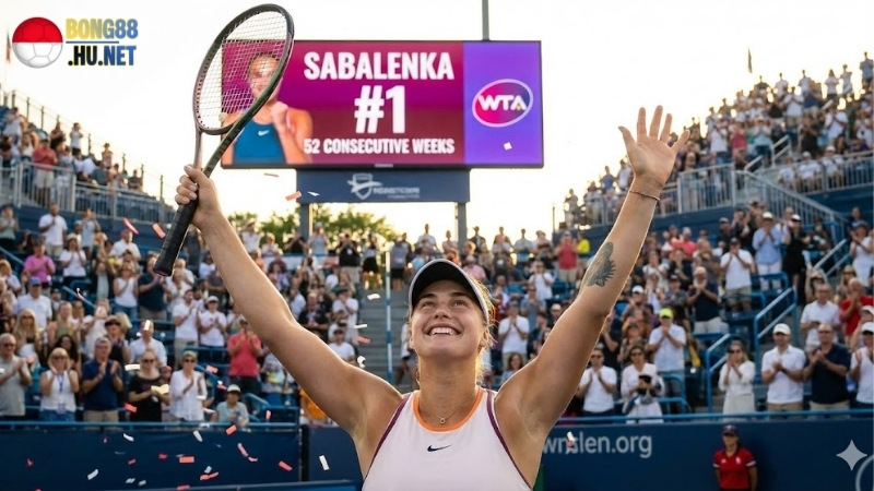 Aryna Sabalenka đi vào lịch sử: Chính thức trở thành tay vợt thứ 7 giữ vị trí số 1 WTA trong trọn vẹn một năm dương lịch 2 aryna-sabalenka-di-vao-lich-su-chinh-thuc-tro-thanh-tay-vot-thu-7-giu-vi-tri-so-1-wta-trong-tron-ven-mot-nam-duong-lich
