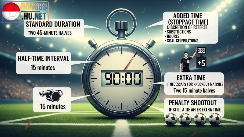 Bù Giờ Trong Bóng Đá Tính Thế Nào Chuẩn Luật?