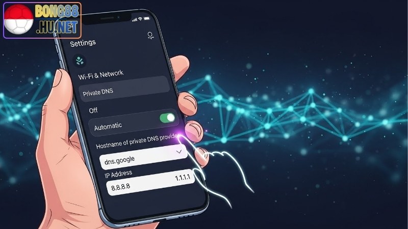Cách đổi DNS trên điện thoại - Tăng tốc độ và bảo mật