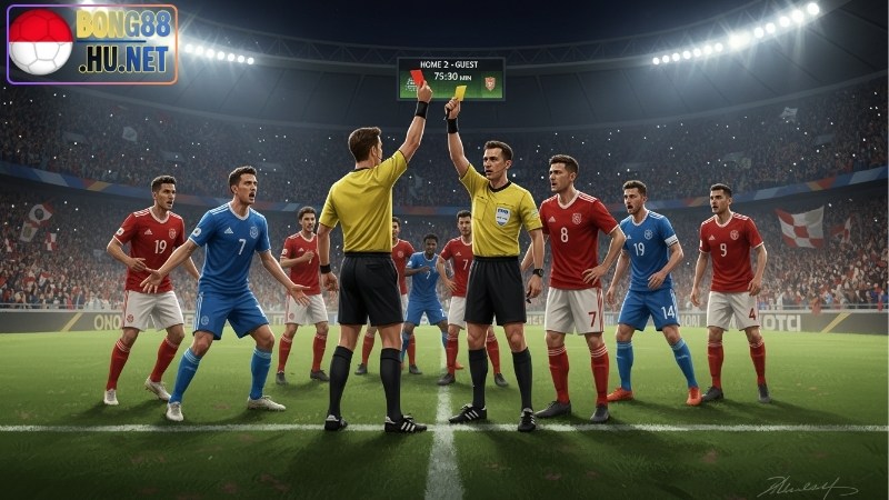 Kèo thẻ phạt tính thế nào? Cách đọc kèo chuẩn xác