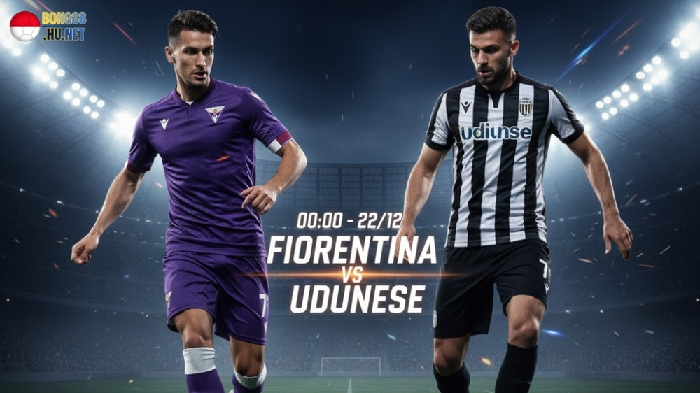 Soi kèo bóng đá Fiorentina vs Udinese, 00h00 ngày 22/12